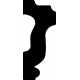 Молдинг Европласт 6.51.386 Композит 2000*35*15 мм